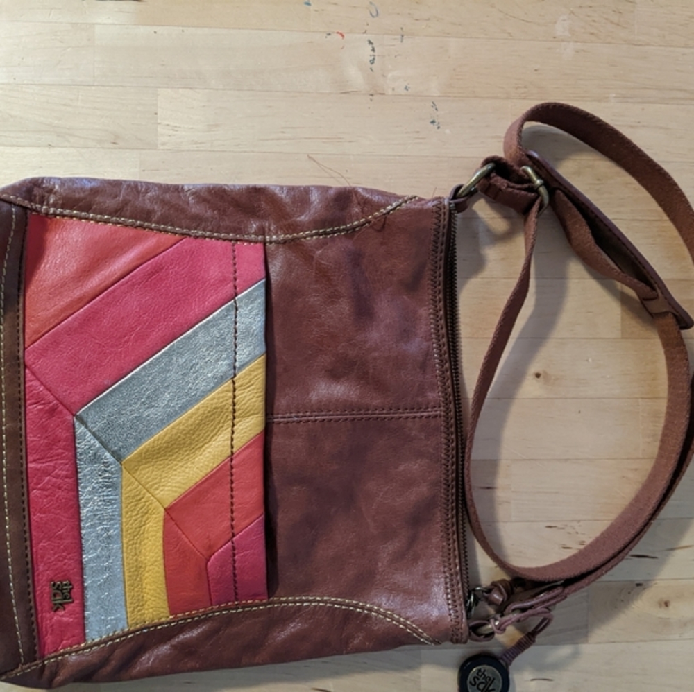 The Sak Leather Crossbody Purse